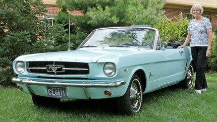 Det absolut första exemplaret Mustang är fortfarande i samma ägo! Det absolut första exemplaret Mustang är fortfarande i samma ägo!
