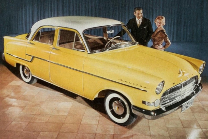 1956–1958 OPEL KAPITÄN BLEV EN STOR SÄLJSUCCÉ 1956–1958 OPEL KAPITÄN BLEV EN STOR SÄLJSUCCÉ